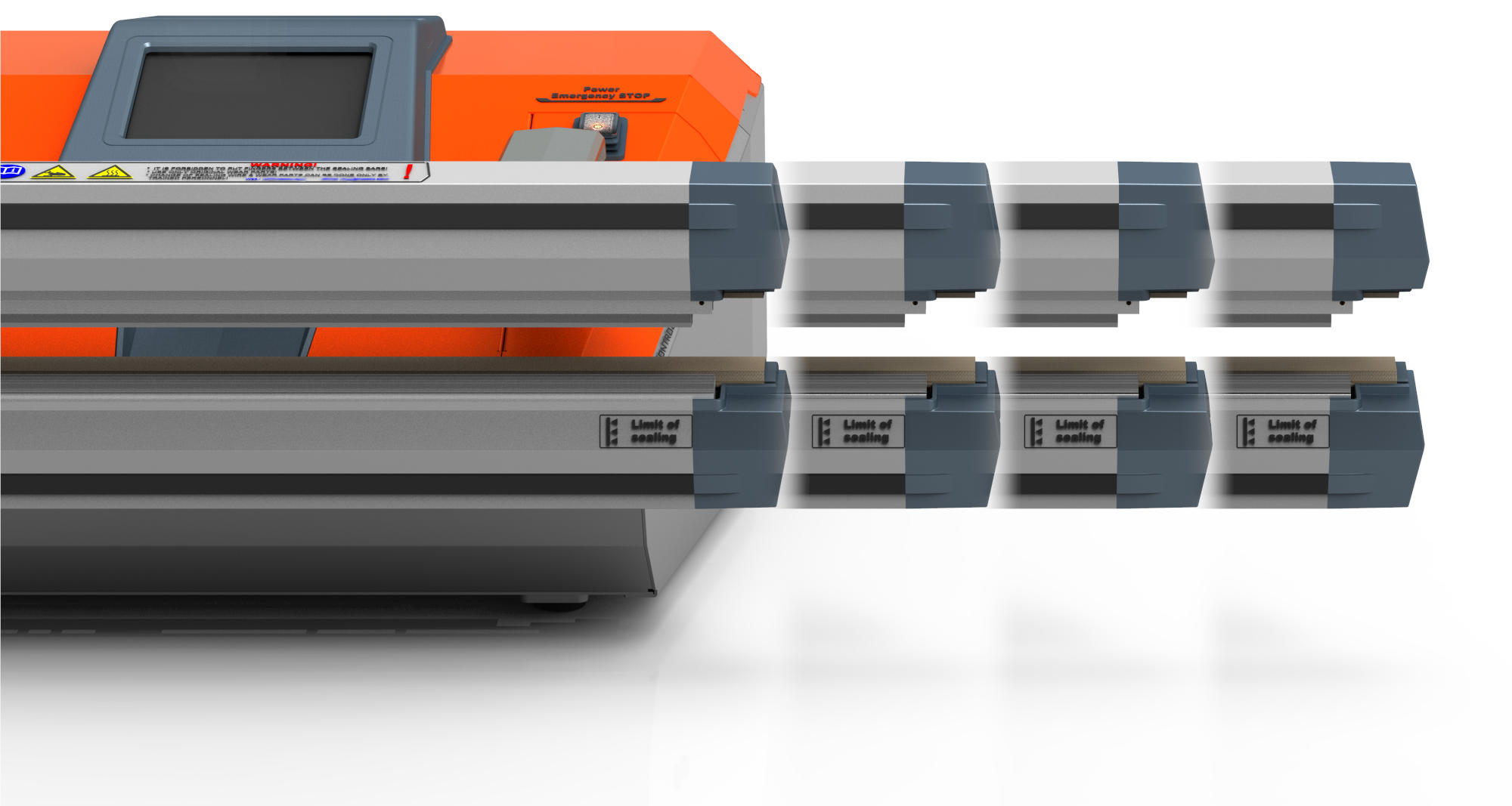 Ix-type modular sealing bars
