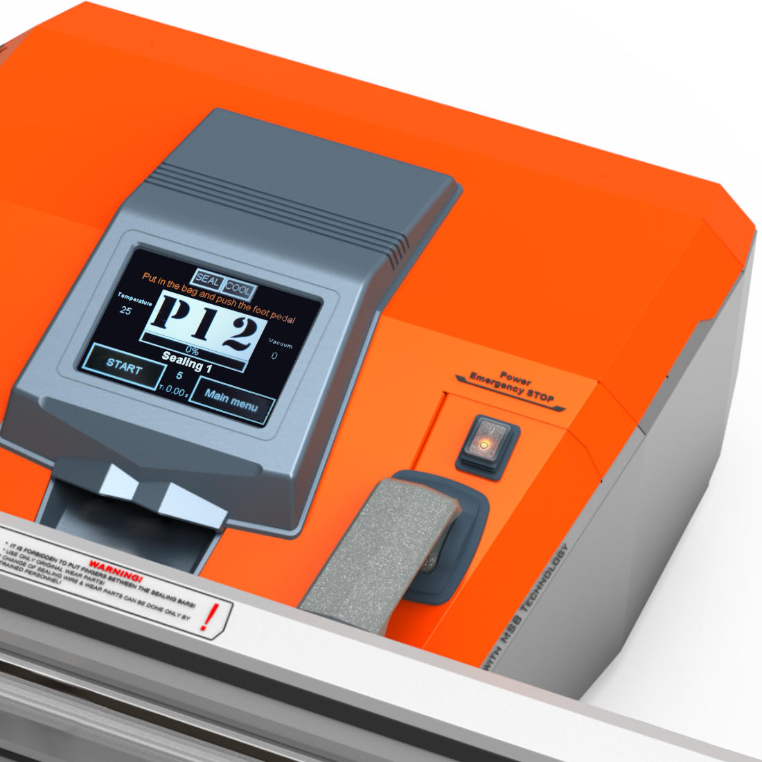 Ix-type high performance industrial impulse sealer program settings