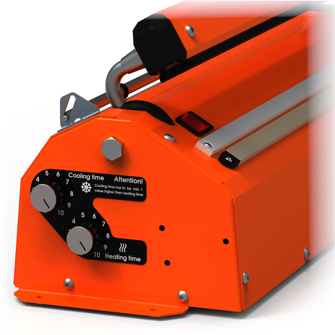 Sx-type semi-automatic impulse sealer sealing settings